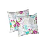 Casa si Gradina - Textile si covoare - Perne si pilote - Perne - Set 2 perne Rose, microfibra matlasata Alcam, 70x70 cm - Infinity.ro