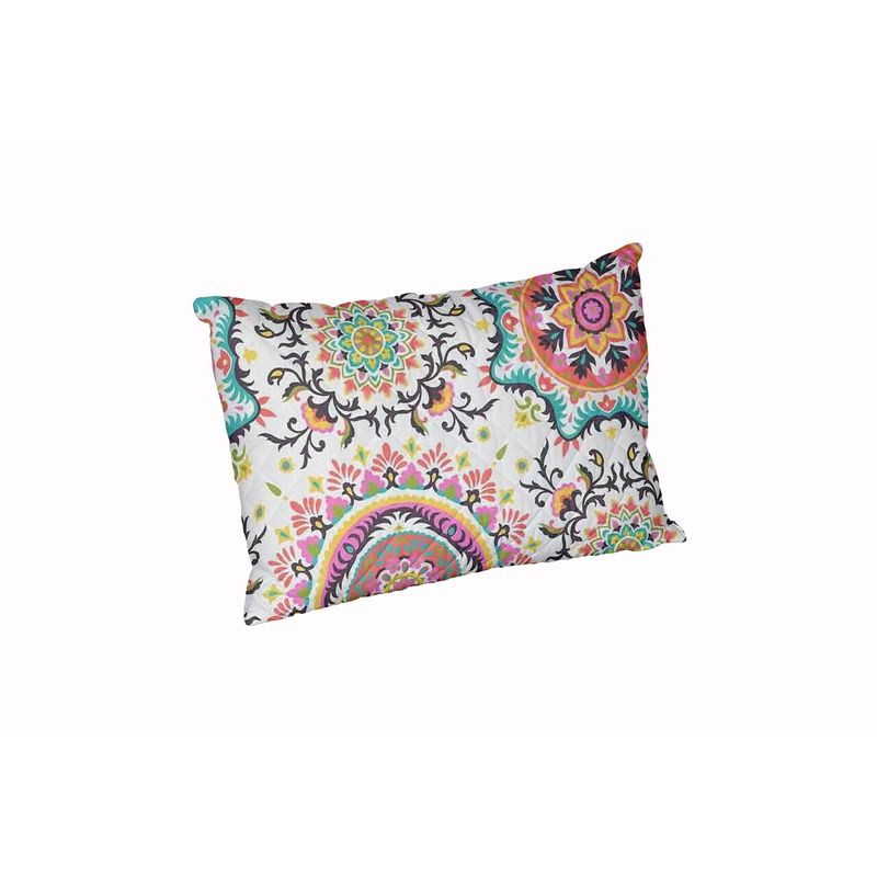 Casa si Gradina - Textile si covoare - Perne si pilote - Pilote - Set Alcam 2 perne microfibra 50x70 cm si pilota matlasata 200x220 cm, Kantha - Infinity.ro