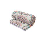 Casa si Gradina - Textile si covoare - Perne si pilote - Pilote - Set Alcam 2 perne microfibra 50x70 cm si pilota matlasata 200x220 cm, Kantha - Infinity.ro