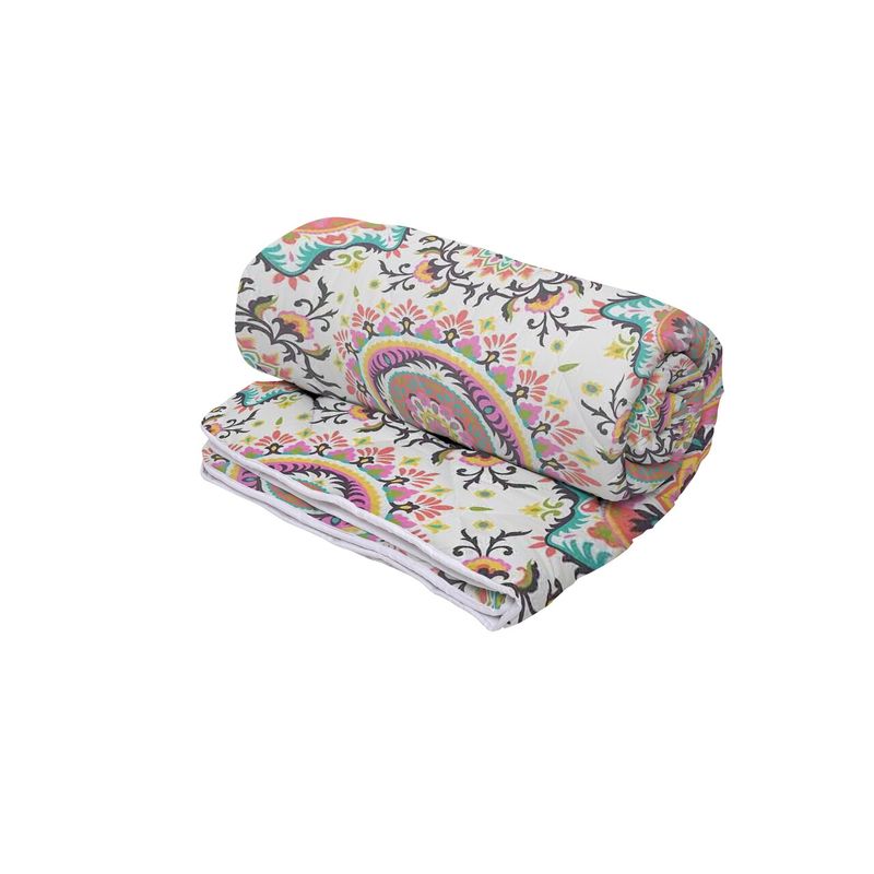 Casa si Gradina - Textile si covoare - Perne si pilote - Pilote - Set Alcam 2 perne microfibra 50x70 cm si pilota matlasata 200x220 cm, Kantha - Infinity.ro