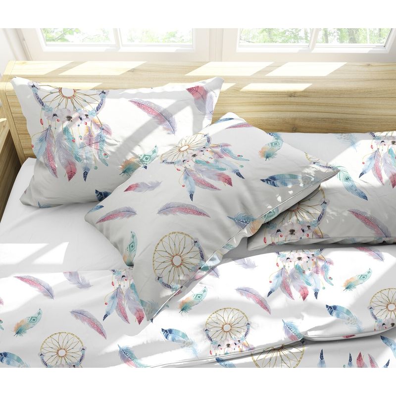 Casa si Gradina - Textile si covoare - Perne si pilote - Pilote - Set Alcam perna microfibra 50x70 cm si pilota matlasata 140x200 cm, Dream Catcher - Infinity.ro