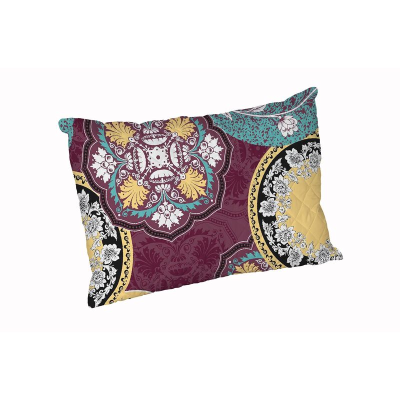 Casa si Gradina - Textile si covoare - Perne si pilote - Perne - Set 4 perne Mandala, microfibra matlasata Alcam, 50x70 cm - Infinity.ro