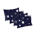 Casa si Gradina - Textile si covoare - Perne si pilote - Perne - Set 4 perne Estrellas, microfibra matlasata, 50x70 cm - Infinity.ro