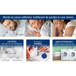 Casa si Gradina - Textile si covoare - Perne si pilote - Perne - Perna Alcam, SaniMed® 50x70 cm, microfibra matlasata hipoalergenica, umplutura cu tratament SILVERPLUS® - Infinity.ro
