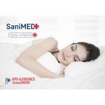 Casa si Gradina - Textile si covoare - Perne si pilote - Perne - Perna Alcam, SaniMed® 50x70 cm, microfibra matlasata hipoalergenica, umplutura cu tratament SILVERPLUS® - Infinity.ro