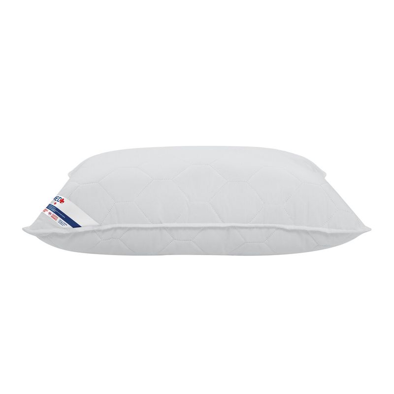 Casa si Gradina - Textile si covoare - Perne si pilote - Perne - Perna Alcam, SaniMed® 50x70 cm, microfibra matlasata hipoalergenica, umplutura cu tratament SILVERPLUS® - Infinity.ro