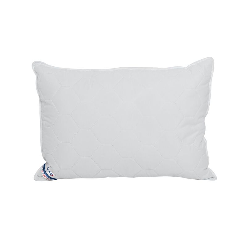 Casa si Gradina - Textile si covoare - Perne si pilote - Perne - Perna Alcam, SaniMed® 50x70 cm, microfibra matlasata hipoalergenica, umplutura cu tratament SILVERPLUS® - Infinity.ro