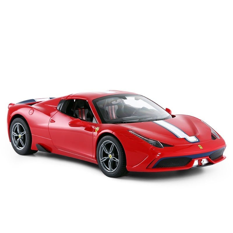 Jucarii, Copii si Bebe - Jucarii si jocuri - Vehicule si jucarii cu telecomanda - Masinute - Masina cu telecomanda ferrari 458 speciale a rosu scara 1 la 14 - Infinity.ro