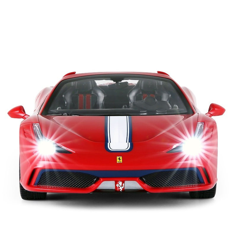Jucarii, Copii si Bebe - Jucarii si jocuri - Vehicule si jucarii cu telecomanda - Masinute - Masina cu telecomanda ferrari 458 speciale a rosu scara 1 la 14 - Infinity.ro