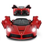 Jucarii, Copii si Bebe - Jucarii si jocuri - Vehicule si jucarii cu telecomanda - Masinute - Masina cu telecomanda laferrari aperta rosu scara 1 la 14 - Infinity.ro