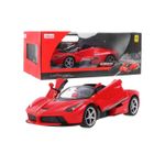 Jucarii, Copii si Bebe - Jucarii si jocuri - Vehicule si jucarii cu telecomanda - Masinute - Masina cu telecomanda laferrari aperta rosu scara 1 la 14 - Infinity.ro