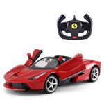 Jucarii, Copii si Bebe - Jucarii si jocuri - Vehicule si jucarii cu telecomanda - Masinute - Masina cu telecomanda laferrari aperta rosu scara 1 la 14 - Infinity.ro