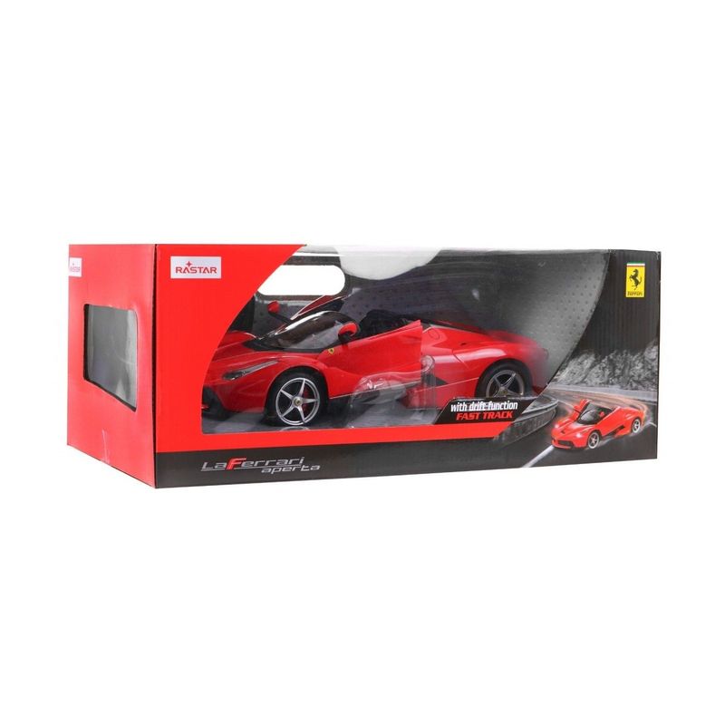 Jucarii, Copii si Bebe - Jucarii si jocuri - Vehicule si jucarii cu telecomanda - Masinute - Masina cu telecomanda laferrari aperta rosu scara 1 la 14 - Infinity.ro