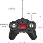 Jucarii, Copii si Bebe - Jucarii si jocuri - Vehicule si jucarii cu telecomanda - Masinute - Masina cu telecomanda bugatti grand sport vitesse negru cu scara 1 la 18 - Infinity.ro