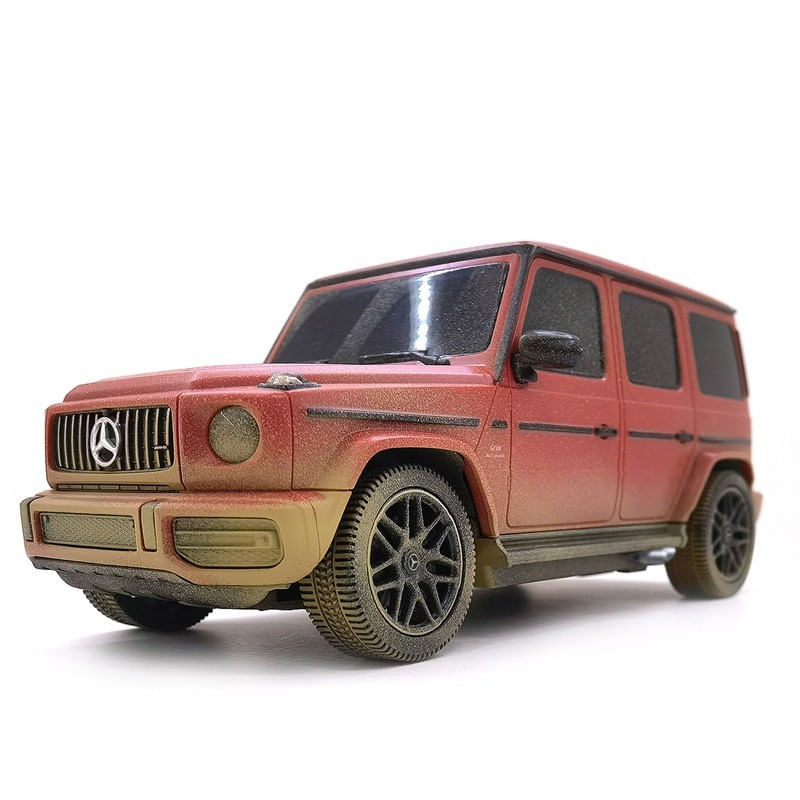 Jucarii, Copii si Bebe - Jucarii si jocuri - Vehicule si jucarii cu telecomanda - Masinute - Masina cu telecomanda mercedes-benz g63 amg muddy cu scara 1 la 24 - Infinity.ro