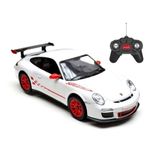 Jucarii, Copii si Bebe - Jucarii si jocuri - Vehicule si jucarii cu telecomanda - Masinute - Masina cu telecomanda porsche gt3 rs alb cu scara 1 la 24 - Infinity.ro