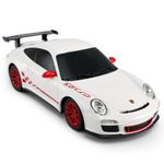 Jucarii, Copii si Bebe - Jucarii si jocuri - Vehicule si jucarii cu telecomanda - Masinute - Masina cu telecomanda porsche gt3 rs alb cu scara 1 la 24 - Infinity.ro