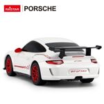 Jucarii, Copii si Bebe - Jucarii si jocuri - Vehicule si jucarii cu telecomanda - Masinute - Masina cu telecomanda porsche gt3 rs alb cu scara 1 la 24 - Infinity.ro