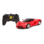 Jucarii, Copii si Bebe - Jucarii si jocuri - Vehicule si jucarii cu telecomanda - Masinute - Masina cu telecomanda ferrari laferrari rosu cu scara 1 la 24 - Infinity.ro