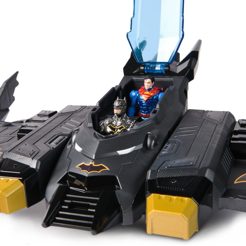 Jucarii, Copii si Bebe - Jucarii si jocuri - Vehicule si jucarii cu telecomanda - Masinute - Batman dc metal force batwing transformabil - Infinity.ro