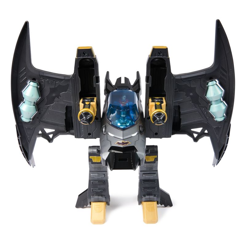 Jucarii, Copii si Bebe - Jucarii si jocuri - Vehicule si jucarii cu telecomanda - Masinute - Batman dc metal force batwing transformabil - Infinity.ro