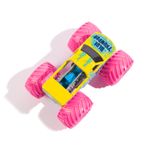 Jucarii, Copii si Bebe - Jucarii si jocuri - Vehicule si jucarii cu telecomanda - Masinute - Monster jam masinuta metalica blue thunder scara 1 la 64, roz - Infinity.ro
