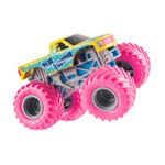 Jucarii, Copii si Bebe - Jucarii si jocuri - Vehicule si jucarii cu telecomanda - Masinute - Monster jam masinuta metalica blue thunder scara 1 la 64, roz - Infinity.ro