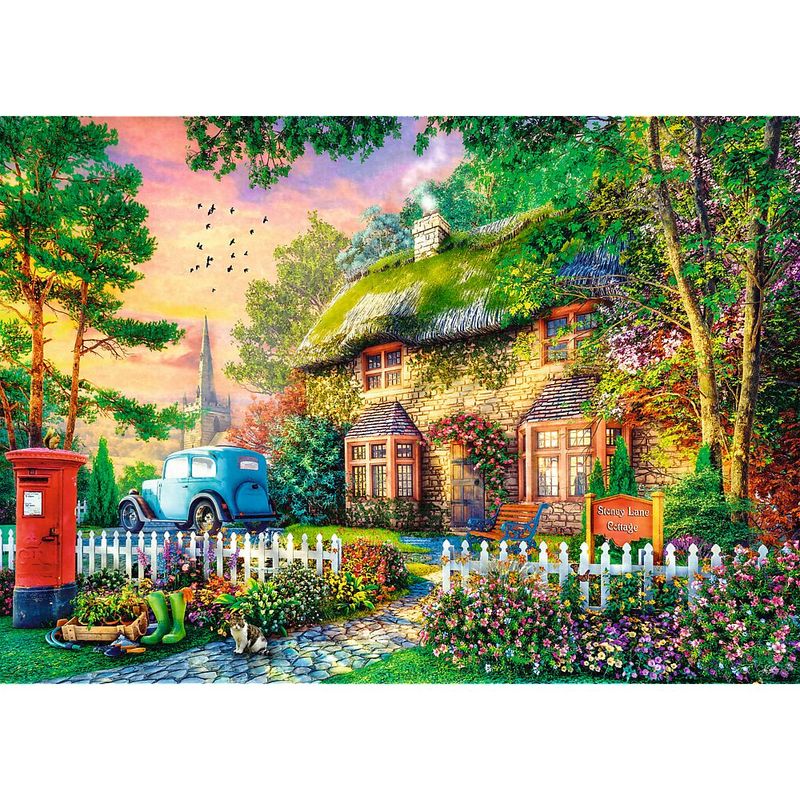 Jucarii, Copii si Bebe - Jucarii si jocuri - Jocuri si puzzle - Puzzle - Puzzle trefl 1000 premium plus tea time casuta stoney lane - Infinity.ro