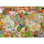 Jucarii, Copii si Bebe - Jucarii si jocuri - Jocuri si puzzle - Puzzle - Puzzle trefl 1000 premium plus tea time harta antica a lumii - Infinity.ro