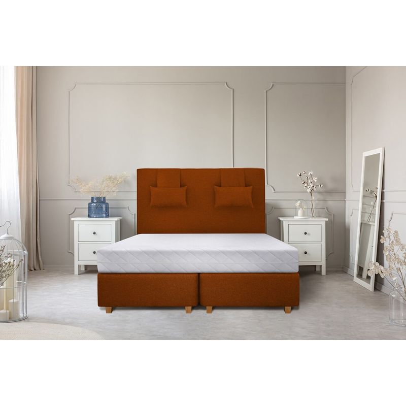 Casa si Gradina - Mobilier - Saltele si somiere - Saltele - Saltea SuperOrtopedica KONFORTA+ 20 cm, 90x200x20cm, Husa detasabila, lavabila, matlasata, Reversibila, Fermitate Medie - Infinity.ro