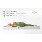 Casa si Gradina - Mobilier - Saltele si somiere - Saltele - Saltea SuperOrtopedica KONFORTA 19 cm, 90x200x19cm, Husa detasabila, lavabila, matlasata, Reversibila, Ferma - Infinity.ro