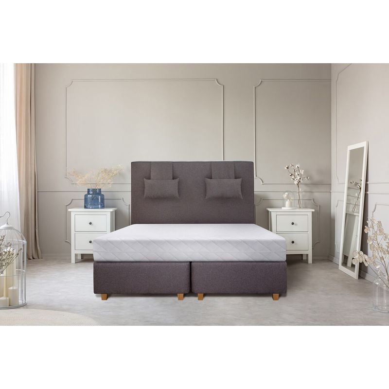 Casa si Gradina - Mobilier - Saltele si somiere - Saltele - Saltea SuperOrtopedica KONFORTA XXL, 140x200x20cm, Spuma poliuretanica, Husa detasabila, Reversibila, Fermitate Medie - Infinity.ro