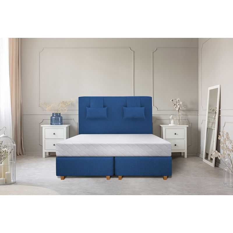 Casa si Gradina - Mobilier - Saltele si somiere - Saltele - Saltea SuperOrtopedica KONFORTA XXL, 140x200x18cm, Spuma poliuretanica, Husa detasabila, Reversibila, Ferma - Infinity.ro
