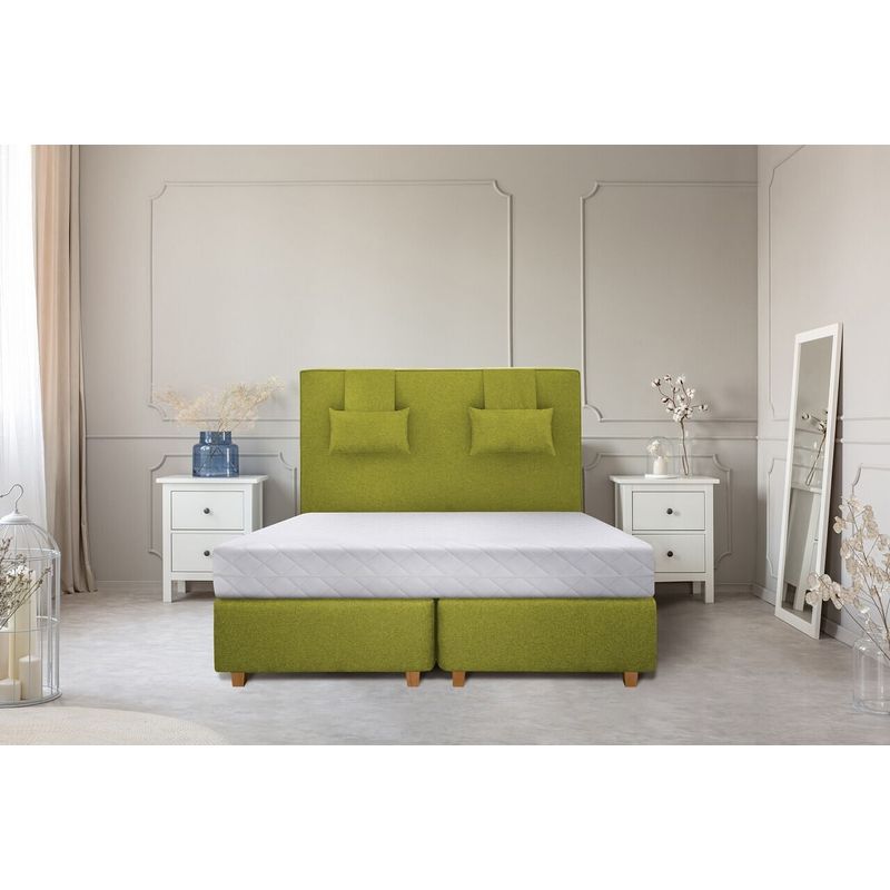 Casa si Gradina - Mobilier - Saltele si somiere - Saltele - Saltea SuperOrtopedica KONFORTA 19 cm, 90x190x19cm, Husa detasabila, lavabila, matlasata, Reversibila, Fermitate Medie - Infinity.ro