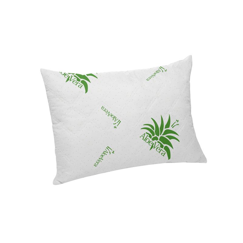Casa si Gradina - Textile si covoare - Perne si pilote - Pilote - Set Aloe Vera Essence, perna microfibra 50x70 cm si pilota matlasata 350g/mp, 140x200 cm - Infinity.ro