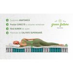 Casa si Gradina - Mobilier - Saltele si somiere - Saltele - Saltea Premium Organic Cotton Pocket Memory 7 Zone de Confort 160x200 cm, H 26 cm - Infinity.ro