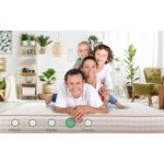 Casa si Gradina - Mobilier - Saltele si somiere - Saltele - Saltea Premium Organic Cotton Pocket Memory 7 Zone de Confort 160x200 cm, H 26 cm - Infinity.ro