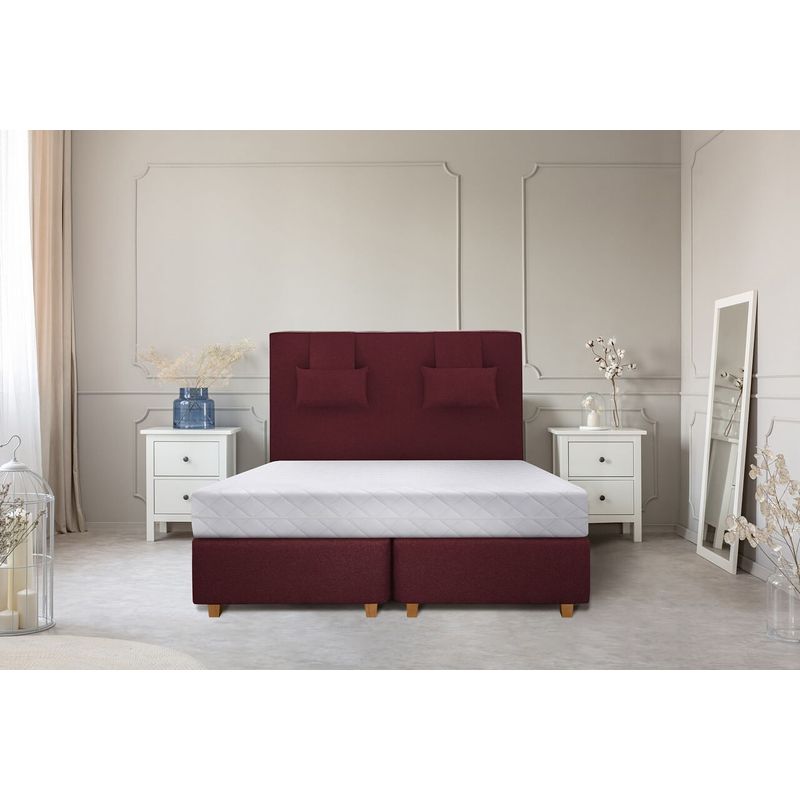 Casa si Gradina - Mobilier - Saltele si somiere - Saltele - Saltea SuperOrtopedica KONFORTA+ 20 cm, 140x190x20cm, Husa detasabila, lavabila, matlasata, Reversibila, Ferma - Infinity.ro