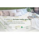 Casa si Gradina - Mobilier - Saltele si somiere - Saltele - Saltea Super Ortopedica Aloe Vera Essential 140x200 cm, H 19 cm - Infinity.ro