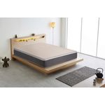 Casa si Gradina - Mobilier - Saltele si somiere - Toppere - Topper saltea Copper Dual Confort Memory 7 zone, 90x200 cm, H 6 cm - Infinity.ro