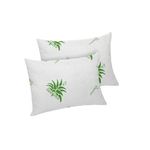 Casa si Gradina - Textile si covoare - Perne si pilote - Pilote - Set Aloe Vera Essence, 2 perne microfibra 50x70 cm si pilota matlasata 350g/mp, 200x220 cm - Infinity.ro