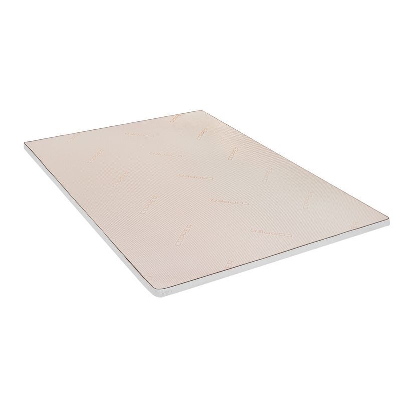 Casa si Gradina - Mobilier - Saltele si somiere - Toppere - Topper saltea Copper Dual Confort Memory 7 zone, 90x200 cm, H 6 cm - Infinity.ro