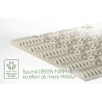 Casa si Gradina - Mobilier - Saltele si somiere - Toppere - Topper saltea Fresh Mint, 180x200 cm, H 6 cm, 7 Zone de confort - Infinity.ro