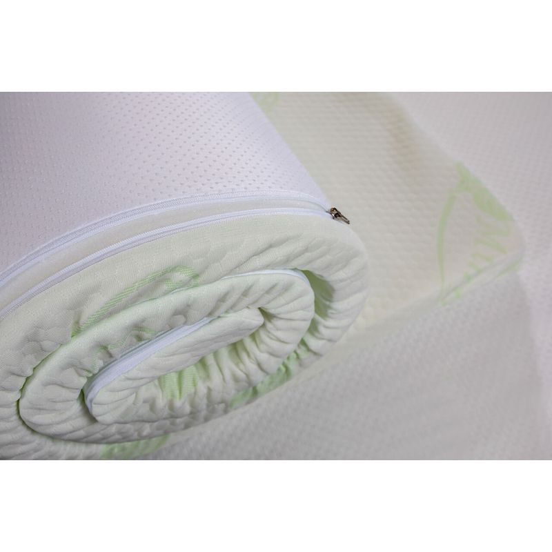 Casa si Gradina - Mobilier - Saltele si somiere - Toppere - Topper saltea Fresh Mint, 160x190 cm, H 6 cm, 7 Zone de confort - Infinity.ro