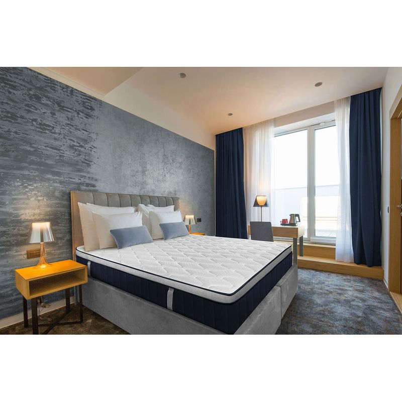 Casa si Gradina - Mobilier - Saltele si somiere - Saltele - Saltea ortopedica Siena, 160x200x30 cm, Pocket 7 Zone de Confort, Memory, fermitate medie/ferma - Infinity.ro