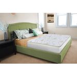 Casa si Gradina - Mobilier - Saltele si somiere - Saltele - Saltea Aloe Vera 14+2 Memory, 120x200 cm, H 18 cm, husa cu fibre de bambus, Ortopedica, Aerisire 3D Free Air - Infinity.ro
