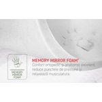 Casa si Gradina - Mobilier - Saltele si somiere - Saltele - Saltea ortopedica Siena, 160x200x30 cm, Pocket 7 Zone de Confort, Memory, fermitate medie/ferma - Infinity.ro