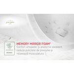Casa si Gradina - Mobilier - Saltele si somiere - Saltele - Saltea Perugia Organic Cotton Free Air, Pocket Memory 7 Zone de Confort, 180x200 cm, H 30 cm - Infinity.ro