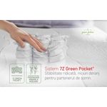 Casa si Gradina - Mobilier - Saltele si somiere - Saltele - Saltea Viktus Pocket Memory 7Z Confort 180x200 cm, H 30 cm - Infinity.ro