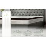 Casa si Gradina - Mobilier - Saltele si somiere - Saltele - Saltea Perugia Organic Cotton Free Air, Pocket Memory 7 Zone de Confort, 180x200 cm, H 30 cm - Infinity.ro